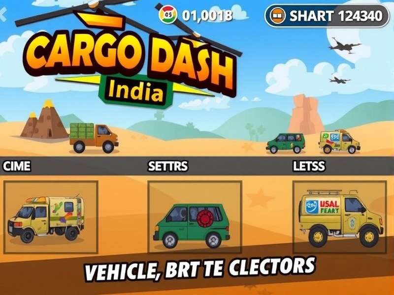 Cargo Dash India Vehicle Selection
